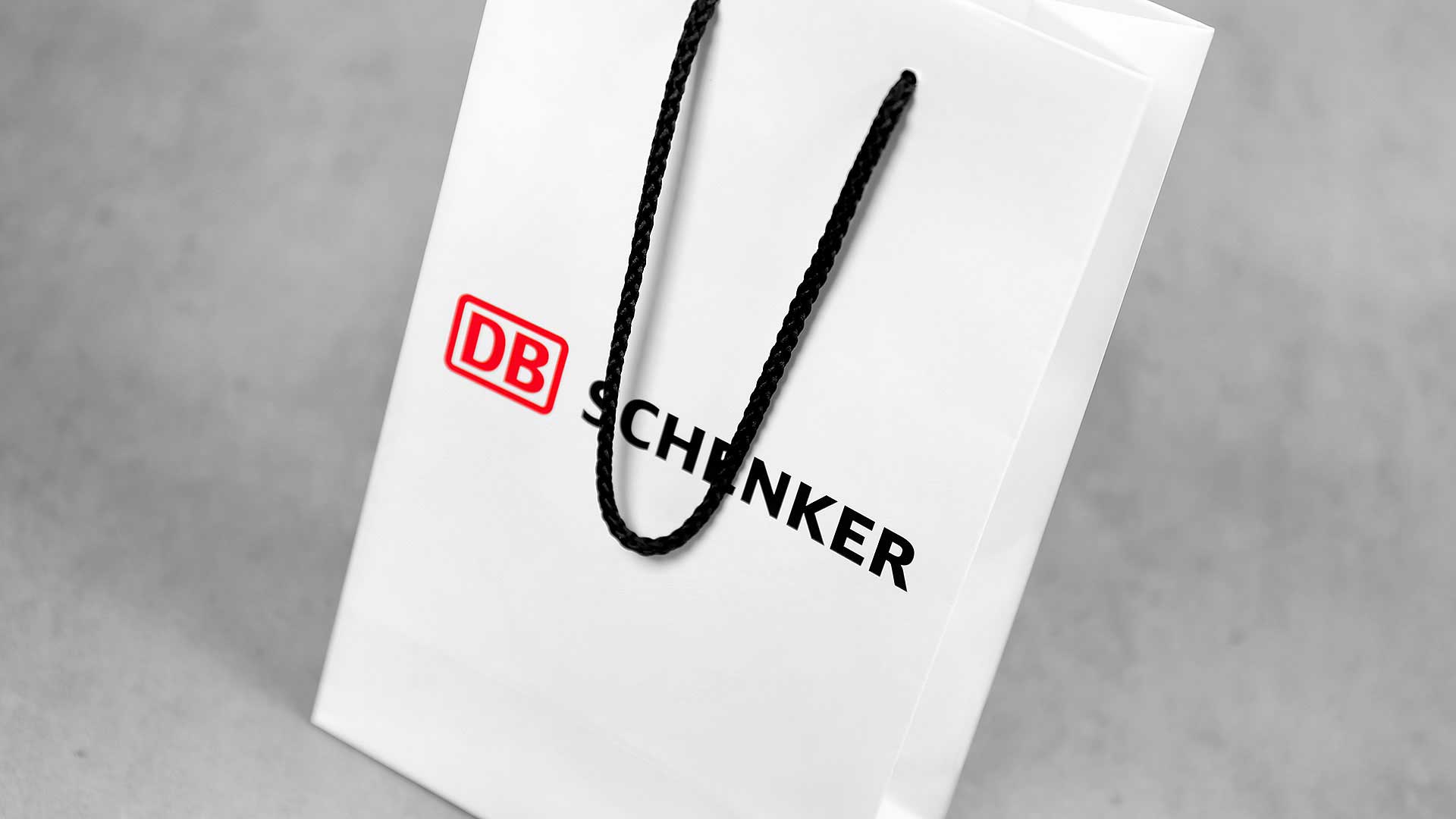 Dāvanu maisiņu apdruka DB Schenker
