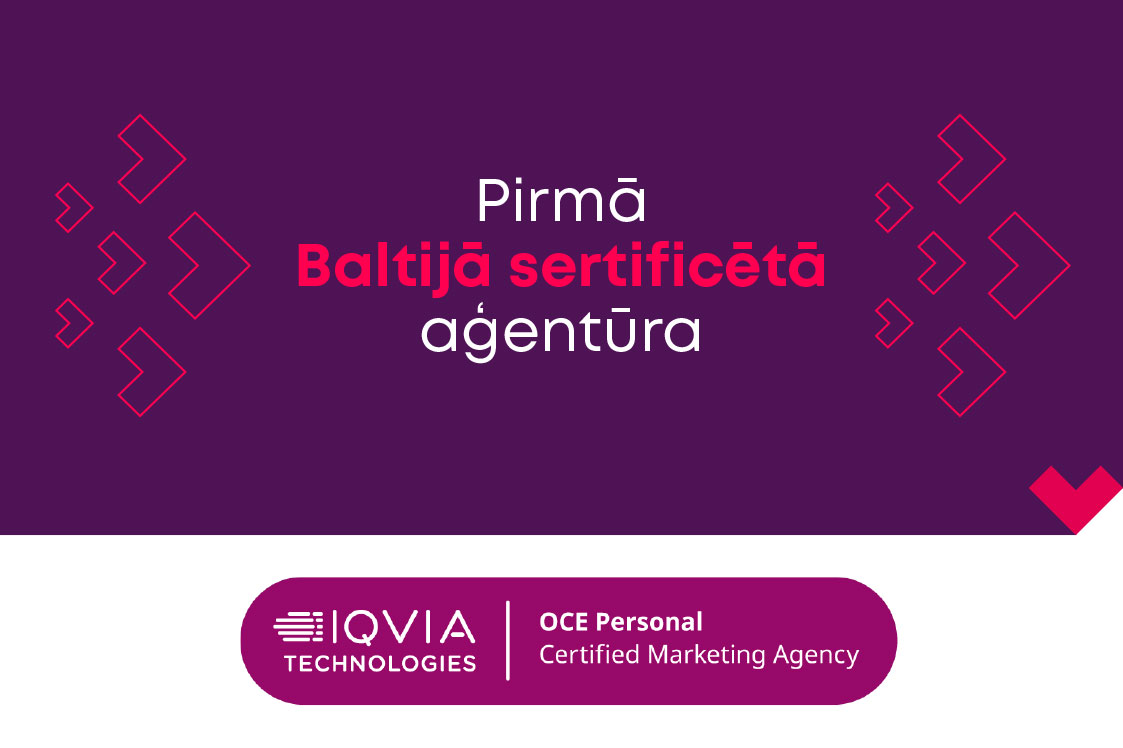 Read more about the article Pirmā IQVIA sertificētā aģentūra Baltijā