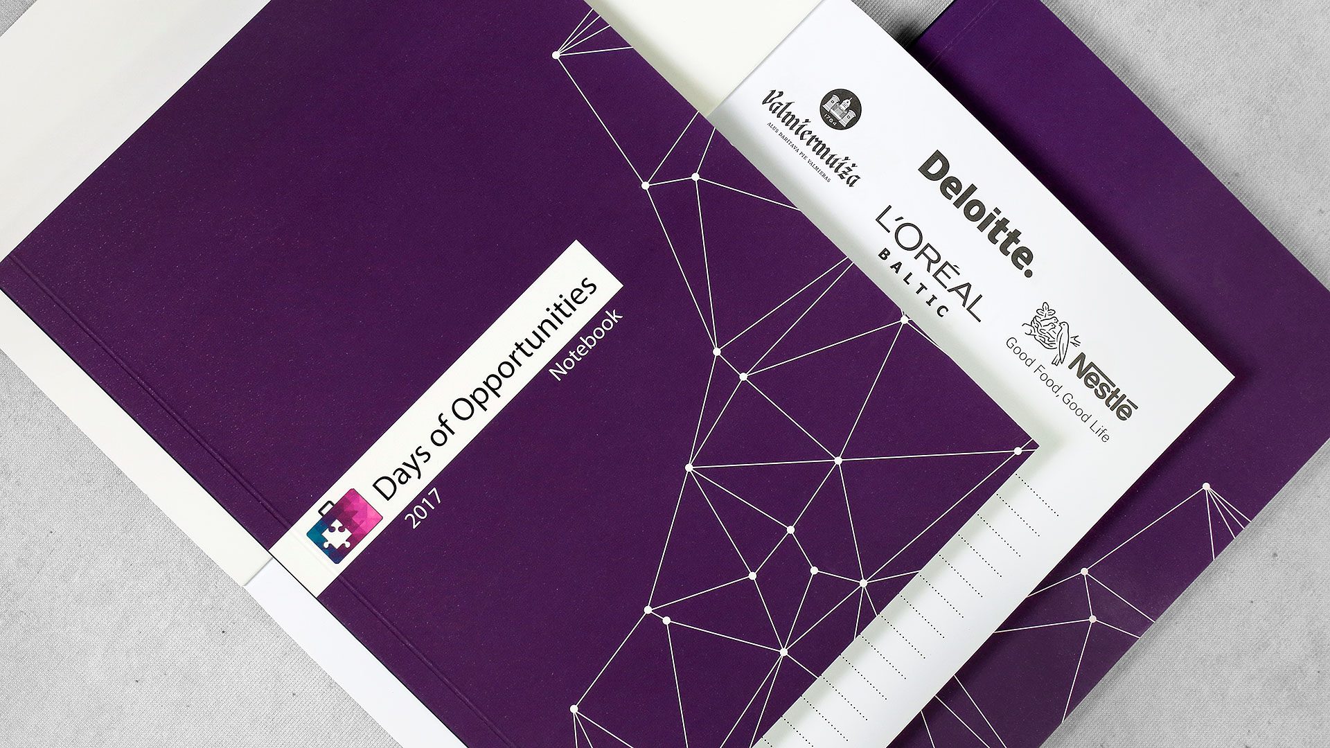 Reklāmas brošūru druka Notebook