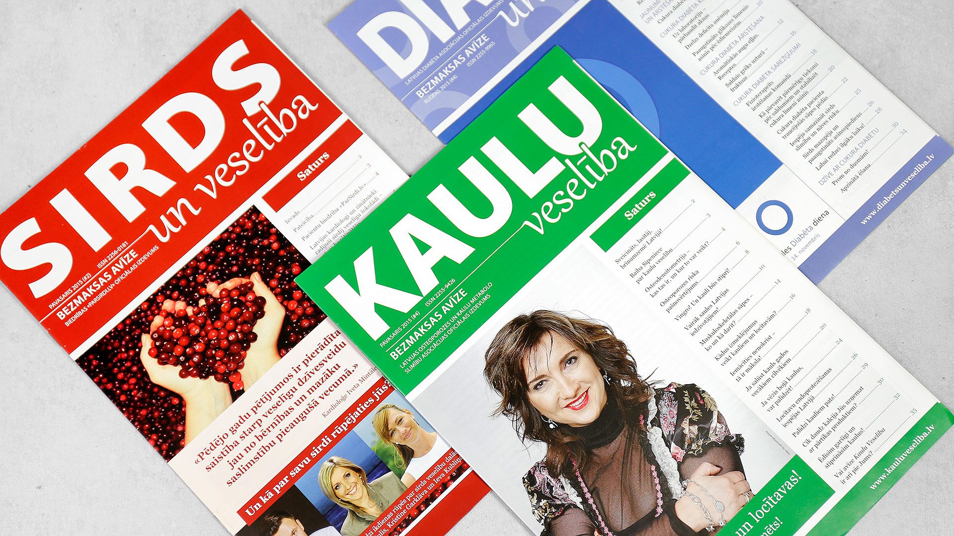 Reklāmas brošūru druka Veselības avīzes